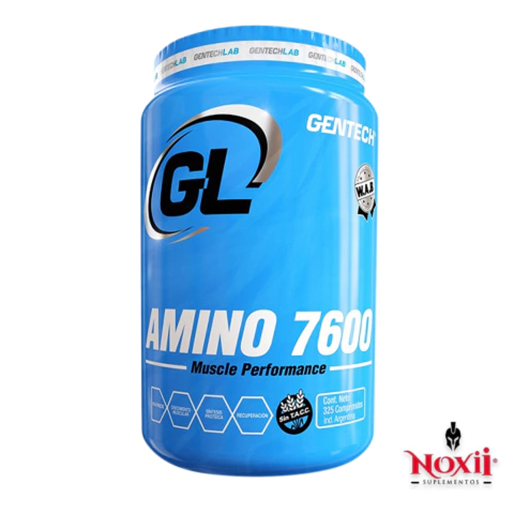 Amino 7600 Esencial 325 Capsulas Gentech