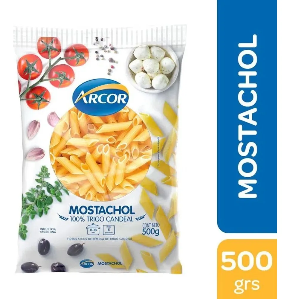 FIDEO ARCOR MOSTACHOL 500G