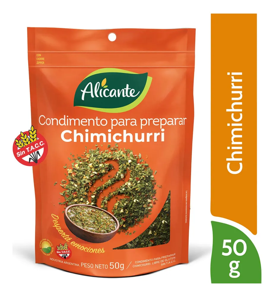COND PARA PREPARAR CHIMICHURRI ALICANTE  50G