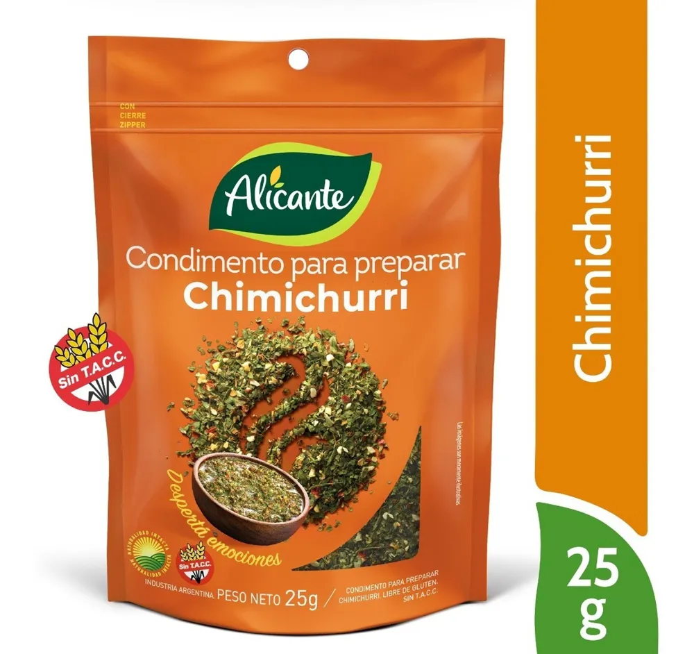 COND PARA PREPARAR CHIMICHURRI 25G