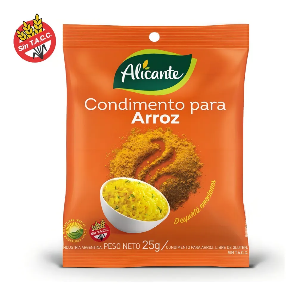 COND PARA ARROZ  ALICANTE 25G