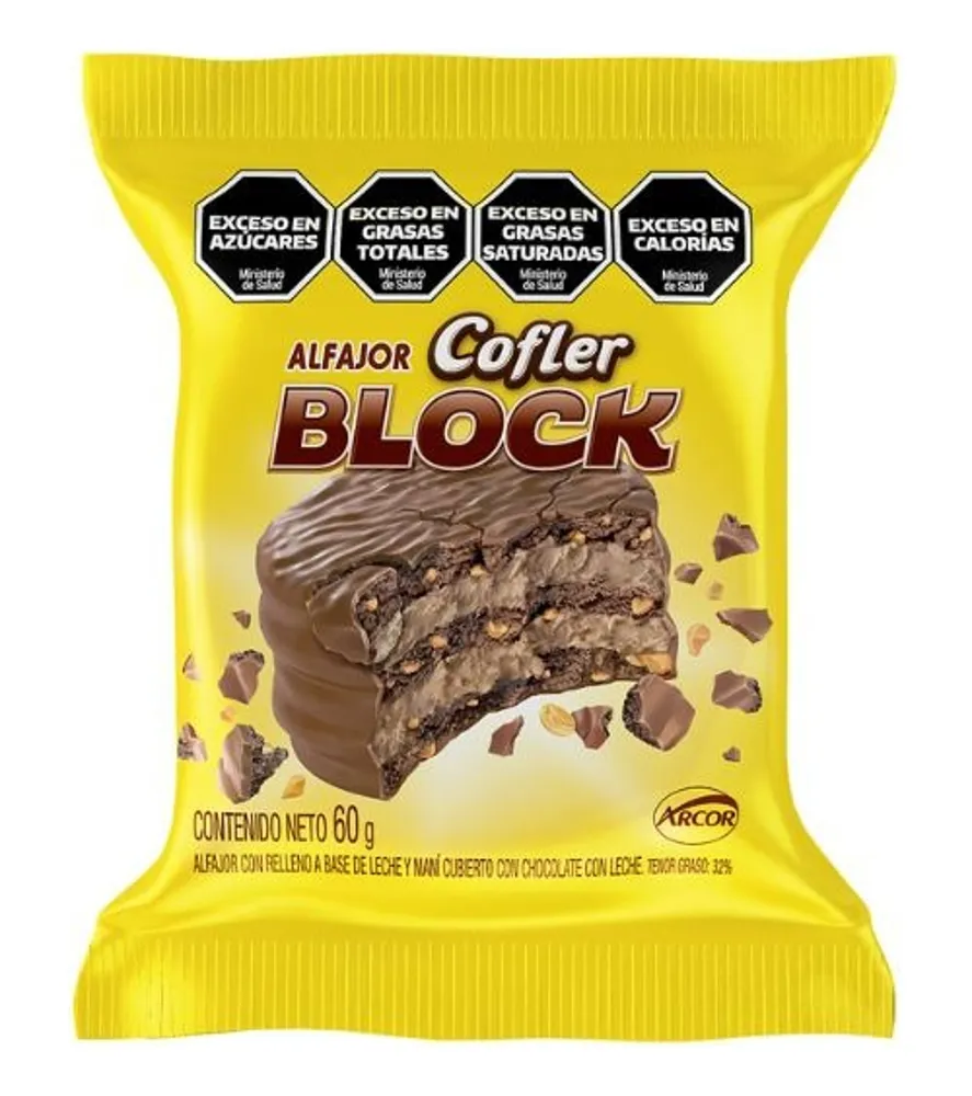 ALF COFLER BLOCK NEGRO 60 G