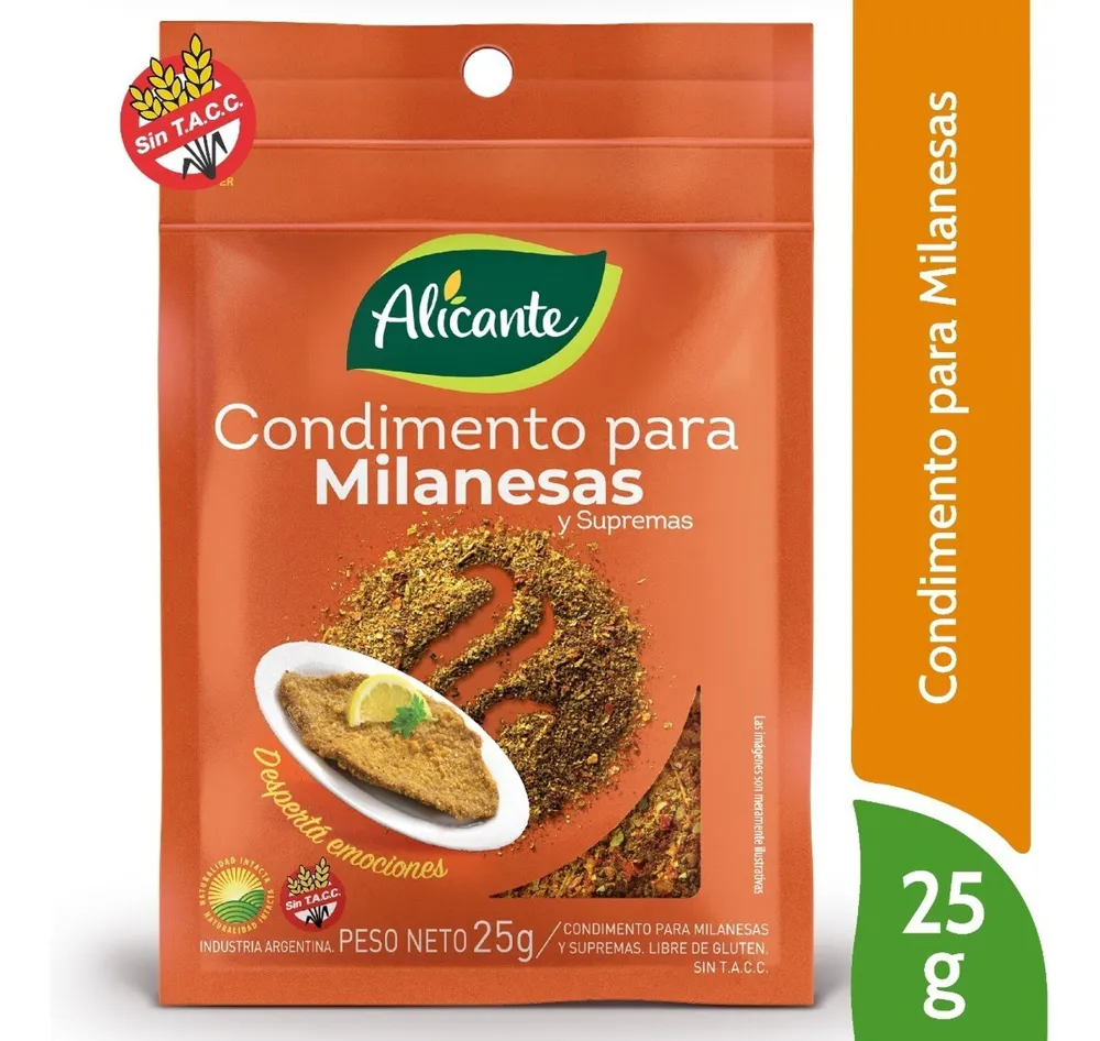 COND PARA MILANESA ALICANTE 25G