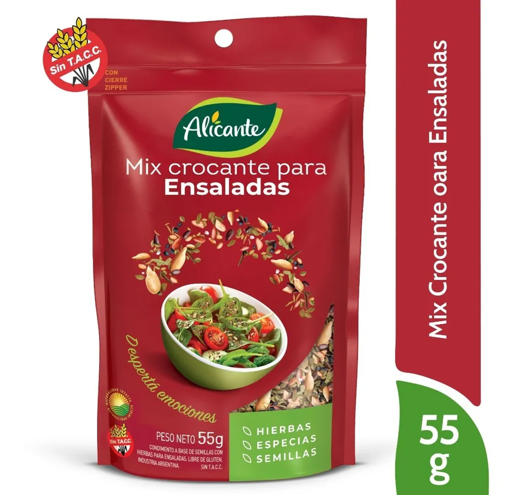 COND MIX CROCANTES PARA ENSALADA 55G