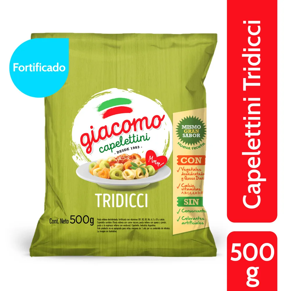 CAPELETTINI GIACOMO TRIDICCI 500 G