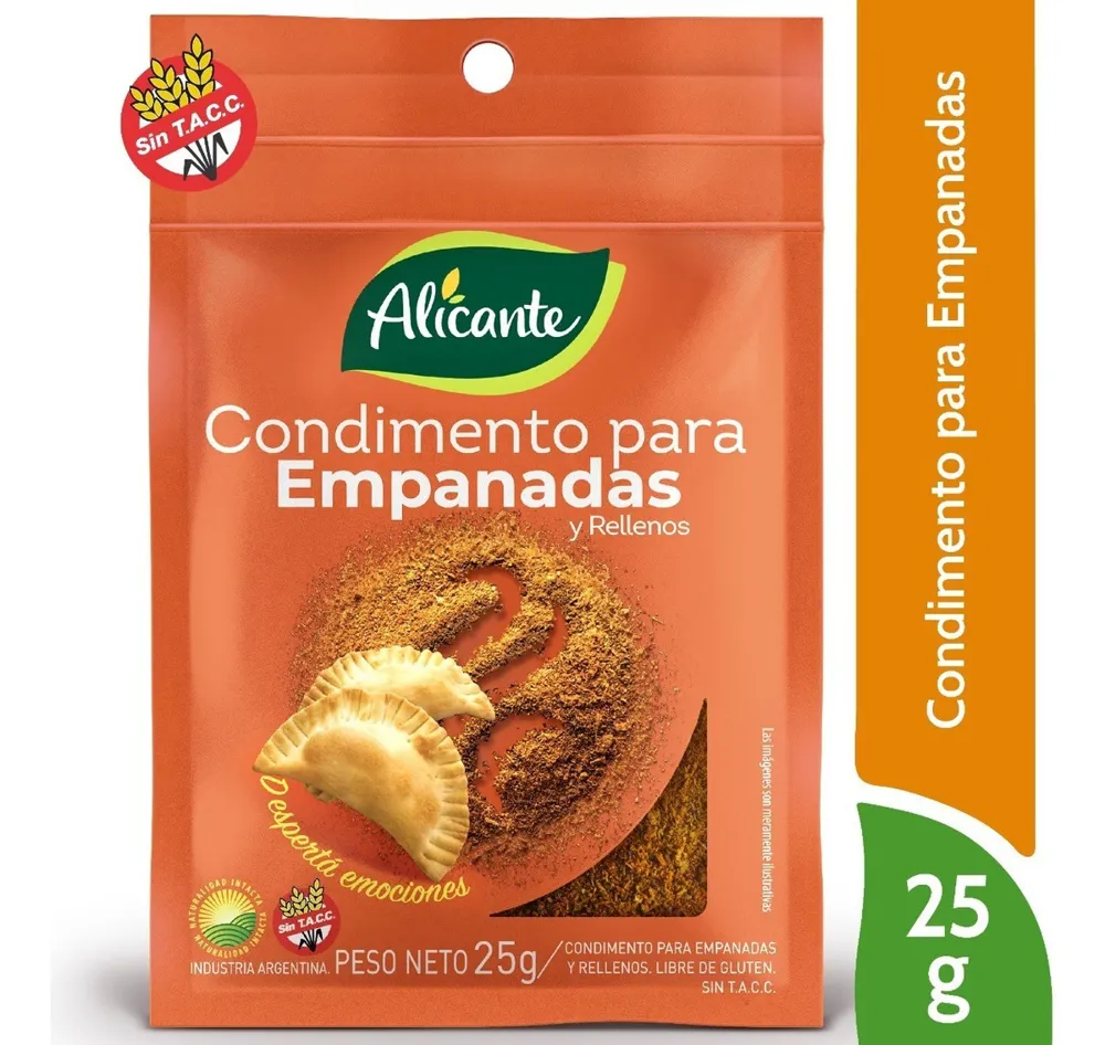 COND PARA EMPANADAS ALICANTE  25G