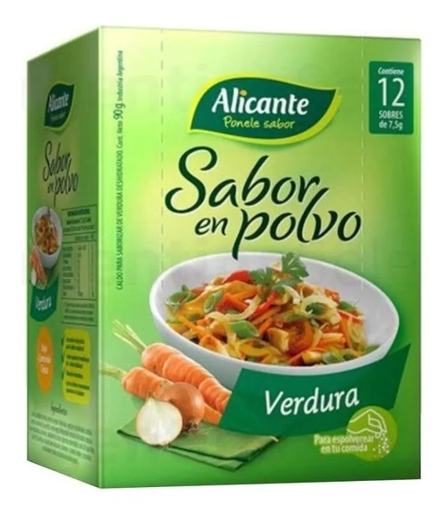 CALDO ALICANTE VERDURA 6G