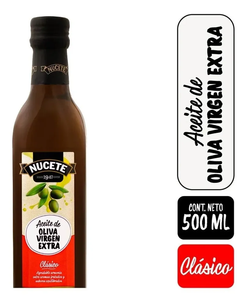 ACEITE NUCETE OLIVA VIRGEN EXTRA 250 CC