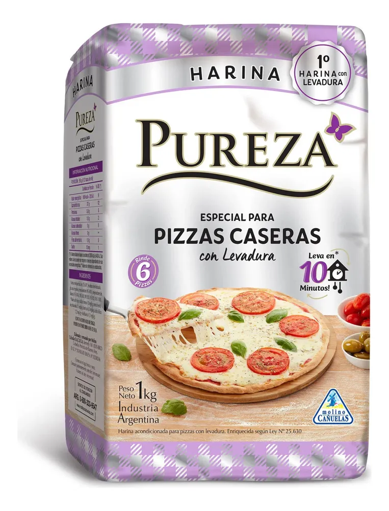 HARINA PUREZA PARA PIZZA 1 K