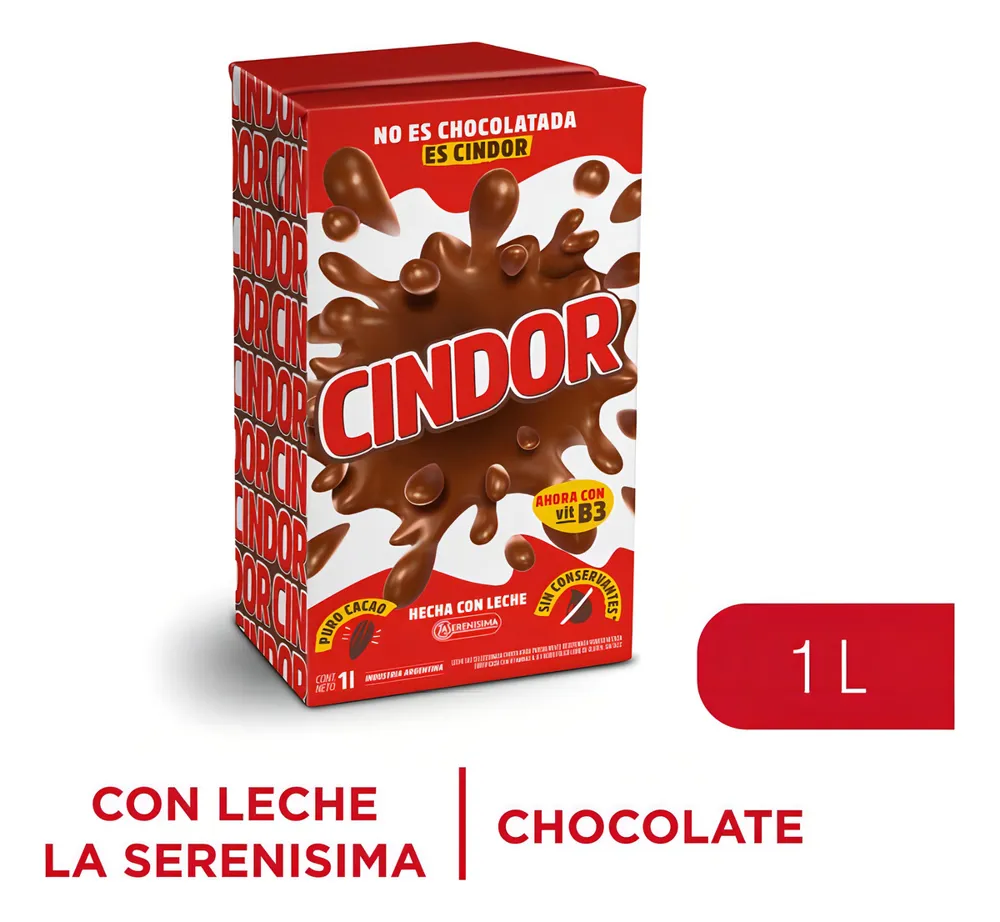 CHOCOLATADA CINDOR 1L