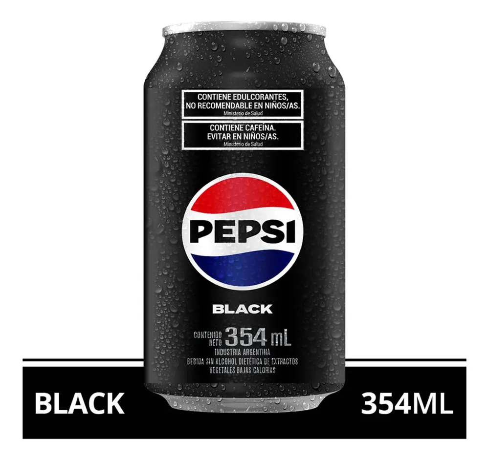 GASE PEPSI BLACK 354ML