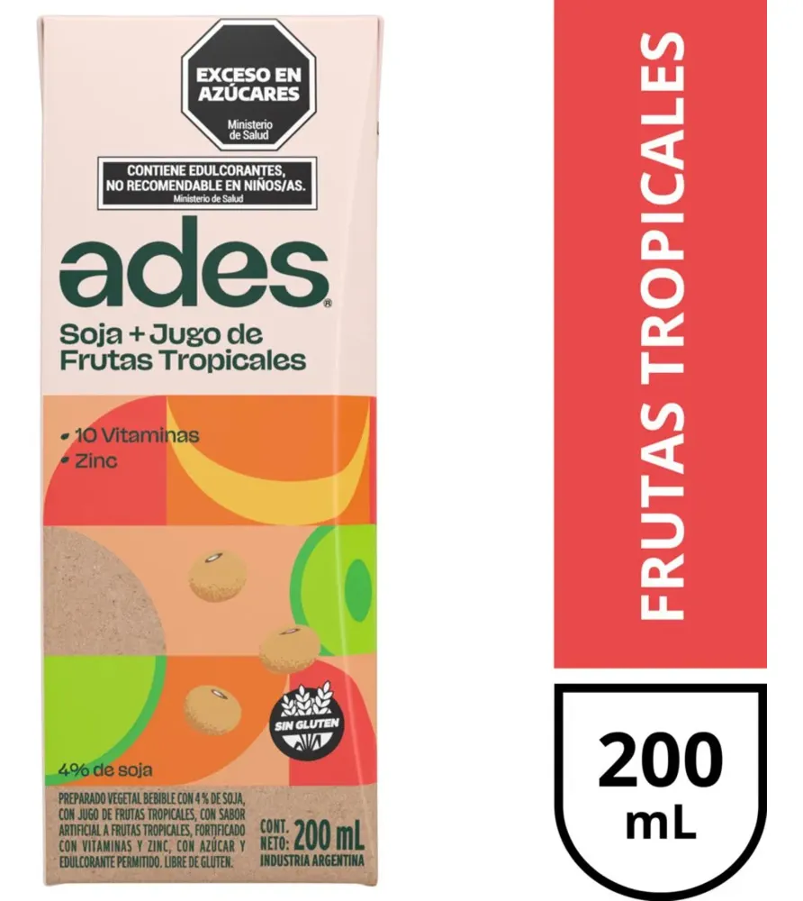 JUGO ADES FRUTAS TROPICALES 200 CC