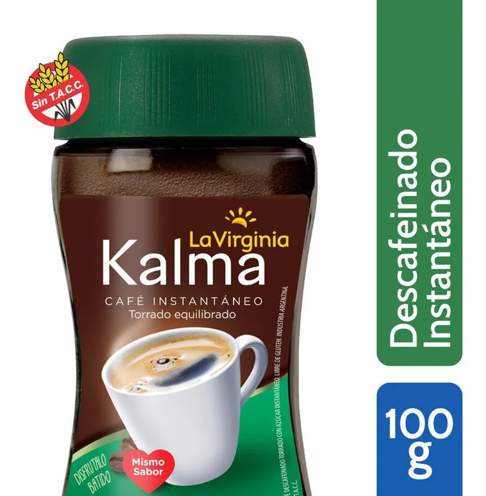 CAFE DESCAFEINADO KALMA 100G