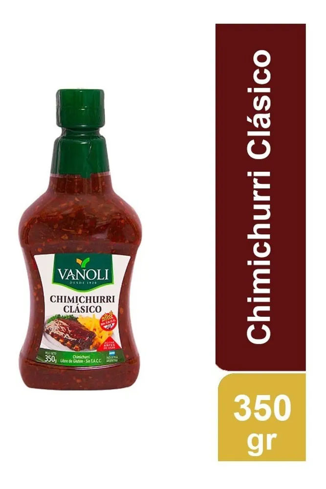 CHIMICHURRI CLASICO VANOLI 350G