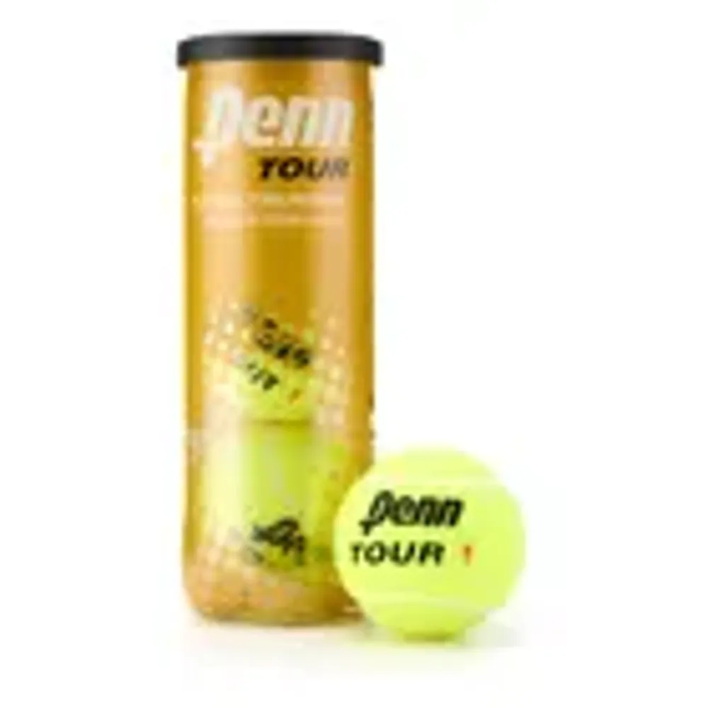 Pelotas De Tenis Penn Tour Tubo X 3 Unidades